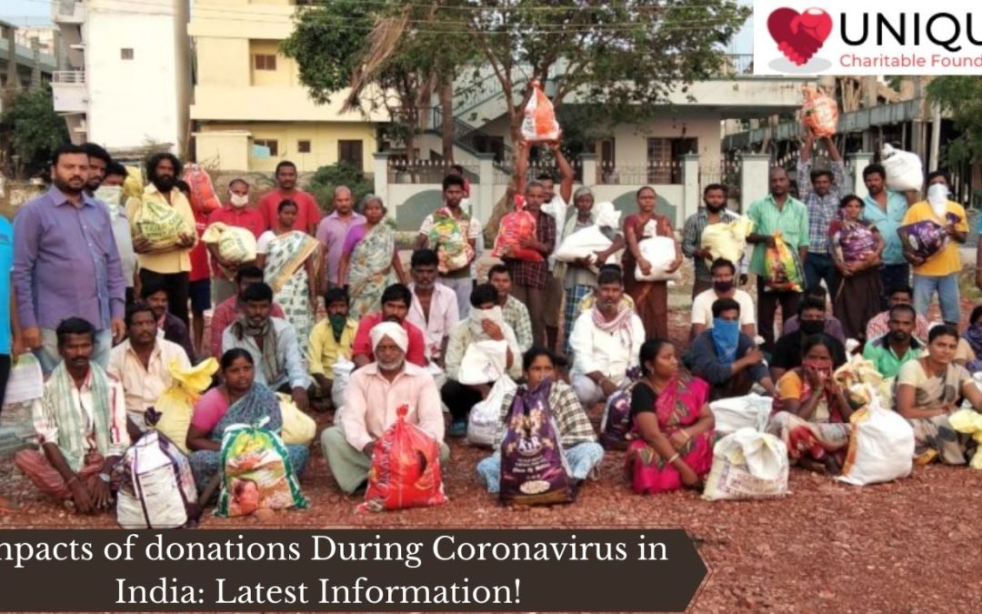 Impacts of donations During Coronavirus in India: Latest Information!
