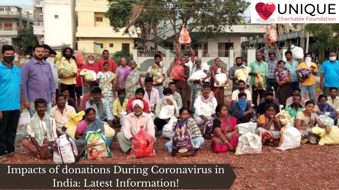 Impacts of donations During Coronavirus in India: Latest Information!